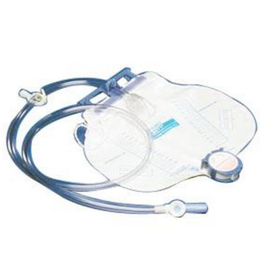 Curity Urine Drainage Bag Luer-Slip Anti-Reflux Device Drain Port 2000mL Bag