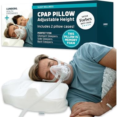Lunderg CPAP Pillow for Side Sleepers