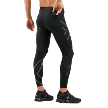 2XU Men's MCS Run Compression Tights with Back Storage
