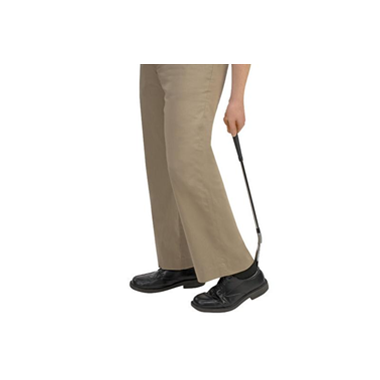 Mabis Long Handled Steel Shoe Horn