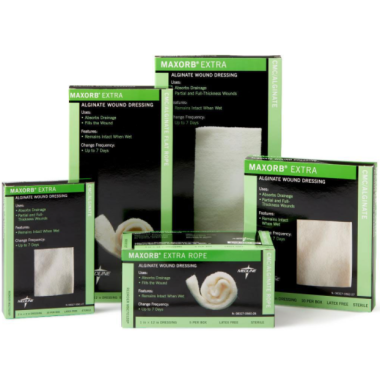 MAXORB EXTRA CMC/Alginate Wound Dressing - All Sizes