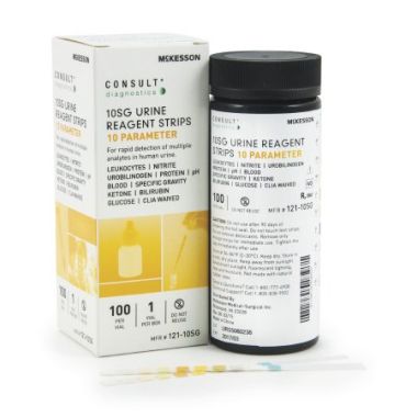 Consult 10SG Urine Reagent Strips by Mckesson