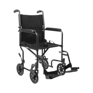 McKesson Lightweight Steel Frame Transport Chair