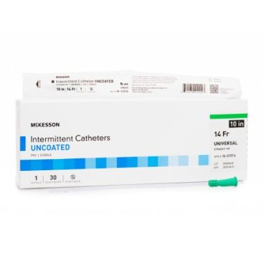McKesson 16 Inch Uncoated Urethral Catheter