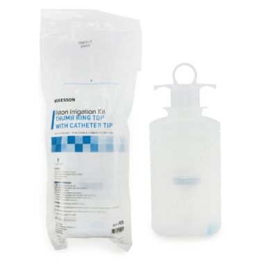 McKesson 60 mL Irrigation Syringe Kit with IV Pole Bag