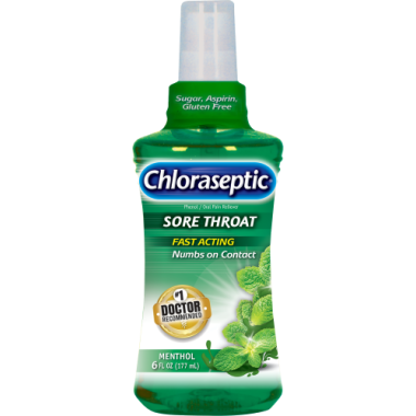 Chloraseptic Menthol Sore Throat Relief Spray