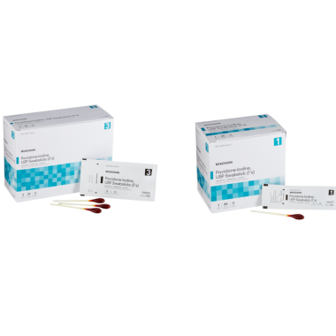 McKesson Impregnated Povidone-Iodine Swabstick