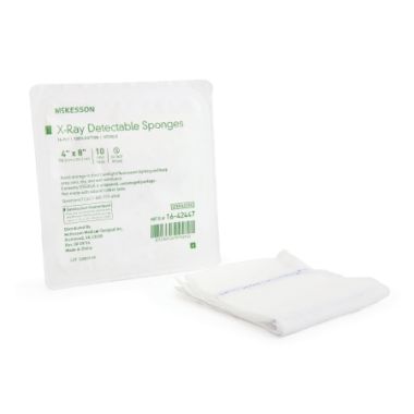 McKesson X-Ray Detectable Sponges - Sterile