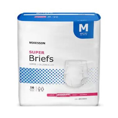 McKesson Super Briefs, Moderate Absorbency