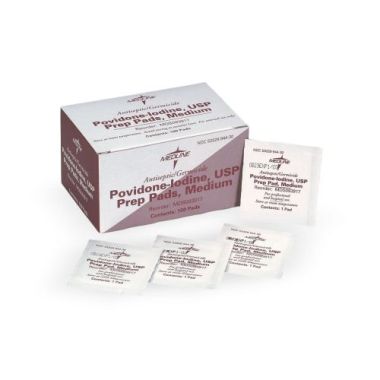 Betadine Povidone Iodine Swabstick and Pads