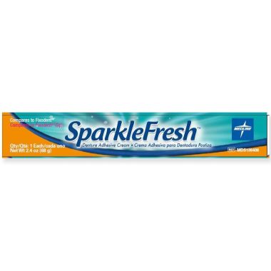 Medline Denture Adhesive Cream - SparkleFresh