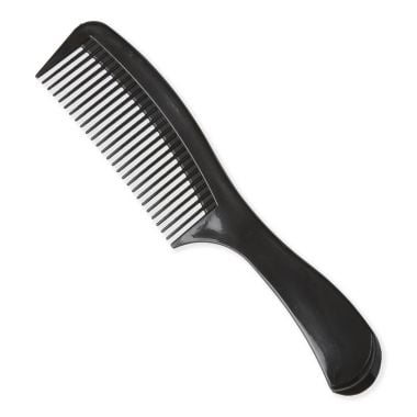 Medline Large-Tooth Combs with Handles, Black
