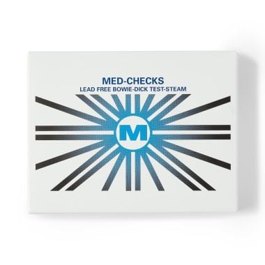 Medline Bowie Dick Surgical Instrument Sterilization Test Cards, Steam &slash; Advanced