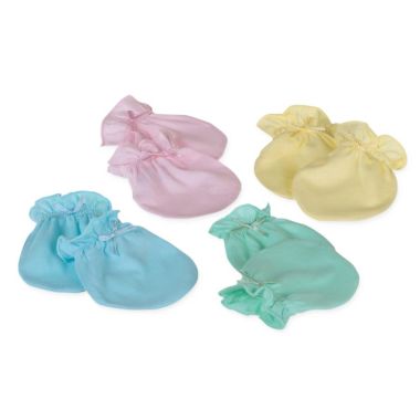 Medline Infant Mittens, Assorted Pastels - MDTDDR116