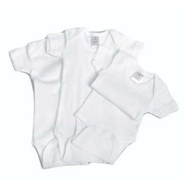 Medline Pediatric 1-Piece Suits, Short Sleeve, Newborn - MDTONESIES