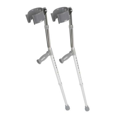 Medline Forearm Crutches - Aluminum