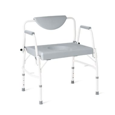 Medline Bariatric Drop-Arm Commode G1-400BDX1
