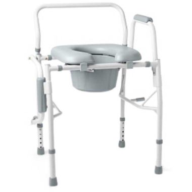 Medline Drop-Arm Commode 