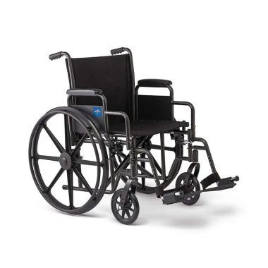 Medline Guardian K1 Folding Manual Wheelchair