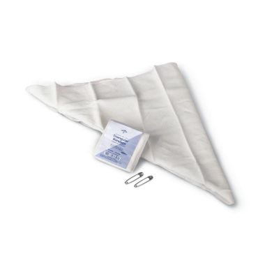 Medline Nonsterile Triangular Bandages with Safety Pins