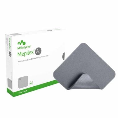 Mepilex AG 287100 | 4 x 4 Inch by Molnlycke