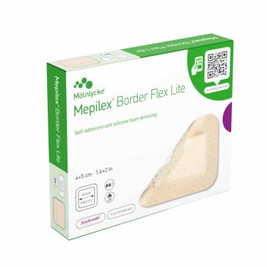 Mepilex Border Flex Lite 581011 | 1.6 x 2 Inch by Molnlycke