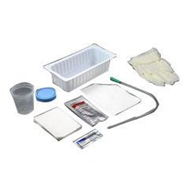 Urethral Catheter Insertion Tray PVC 14 French Vinyl