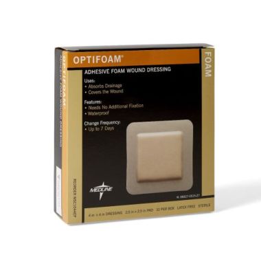 Medline Optifoam Adhesive Foam Wound Dressings