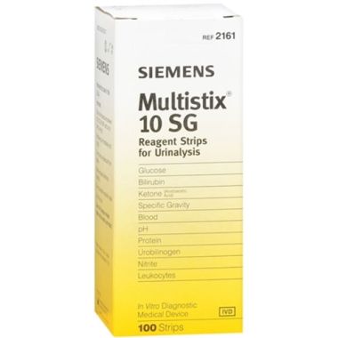 Siemens Multistix 10SG Urine Reagent Test Strips