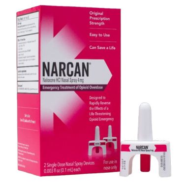 Narcan Naloxone HCl Nasal Spray - 4 mg