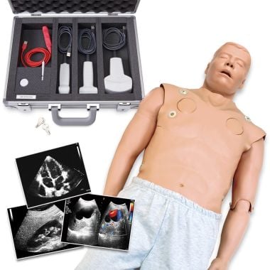 Nasco STAT Manikin with VausSim Ultrasound Simulator - 101-7530