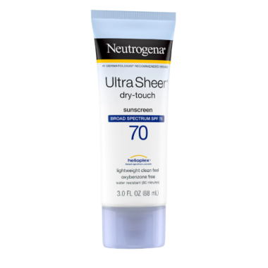 Neutrogena Ultra Sheer Dry-Touch Water Resistant Sunscreen SPF 70
