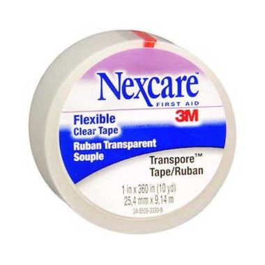 Nexcare Transpore Clear Tape 527P1 | 1 Inch x 10 Yards