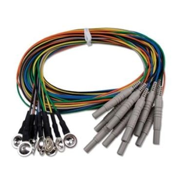 Nihon Kohden EEG Electrodes - Gold Cup, Non-Radiolucent