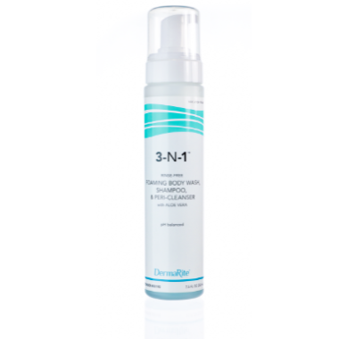 No-Rinse Cleansing Foam 3-N-1