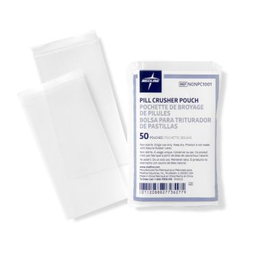 Medline Pill Crusher Pouches, 2 x 4-1/2 in. - NONPC1001Z
