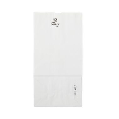 Medline White Paper Bags, Size 6 or 8