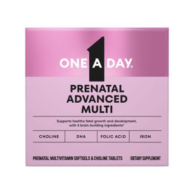 One A Day Prenatal Advanced Multi Softgels & Choline Tablets