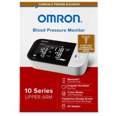 Omron 10 Series Wireless Bluetooth Upper Arm Home Blood Pressure Monitor
