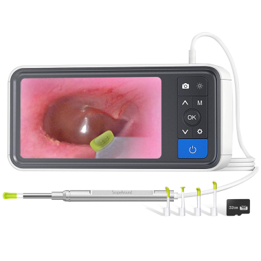 ScopeAround Digital Smart Otoscope with Ear Wax Removal Tools