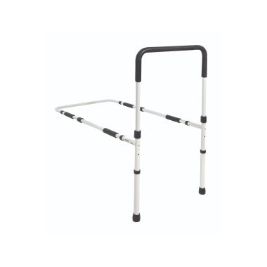 Essential Medical Supply Height Adjustable Hand Bed Rail w/ Floor Support