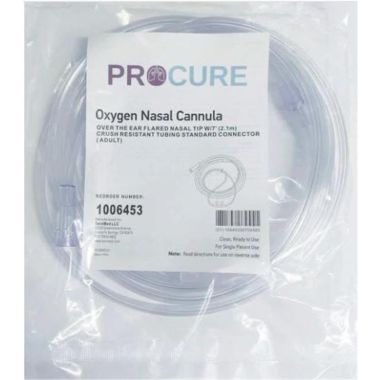 ProCure Oxygen Nasal Cannula - Flared Tip