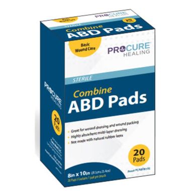 ProCure Combine ABD Pads - Several Sizes