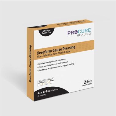 ProCure Xeroform Fine Mesh Gauze Dressing - Several Sizes