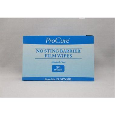 ProCure NO-STING Skin Protective Barrier Swabs, Wipes & Spray
