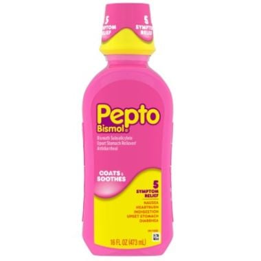 Pepto-Bismol Original Liquid Fast 5-Symptom Stomach Relief - Several Options