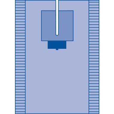 Medline EENT Split Drapes, Nonsterile