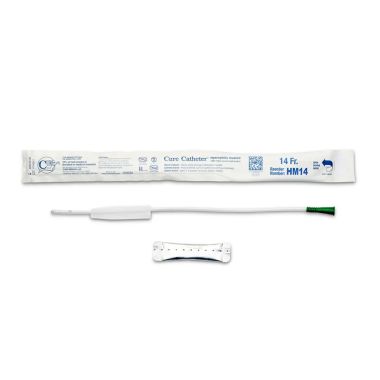 Hydrophilic Cure Catheter for Men, Straight and Coude Tip