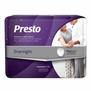 Presto FlexRight Incontinence Underwear - Overnight 
