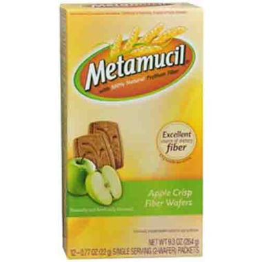 Metamucil Wafer Fiber Supplement